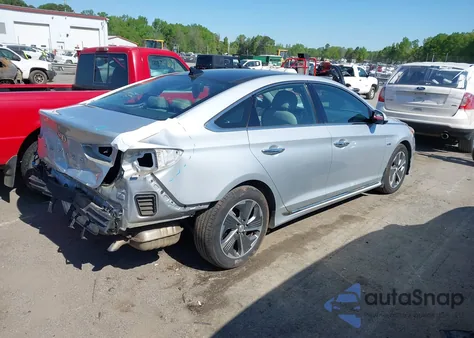 2019 Hyundai Sonata Hybrid Limited z USA, uszkodzony, nr VIN KMHE34L32KA090514